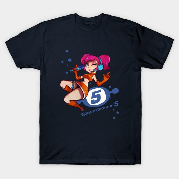 Space Channel 5 - Ulala T-Shirt by Mikoto